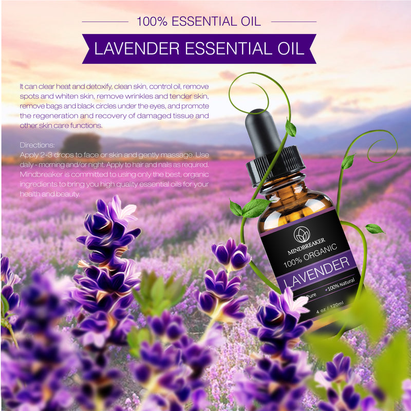 100% Organic Lavender Oil