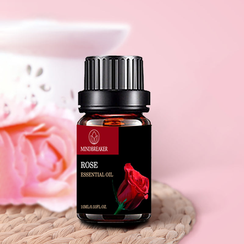 Organic Rose Essential Oil, Organic Aromatherapy Scented Oils 100% Pur –  MindBreaker