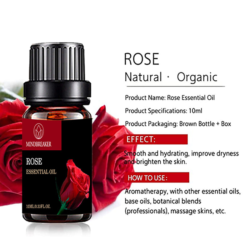 100% Organic Floral Aroma Therapy Oils Set (6) – MindBreaker